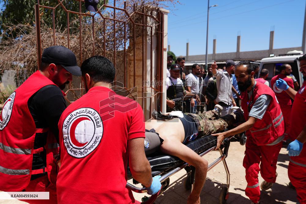 Syrian Government Fighters in the Druze City of Sweida - Syria