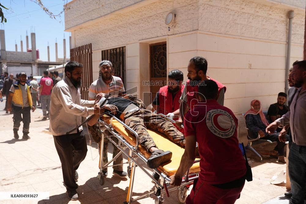Syrian Government Fighters in the Druze City of Sweida - Syria