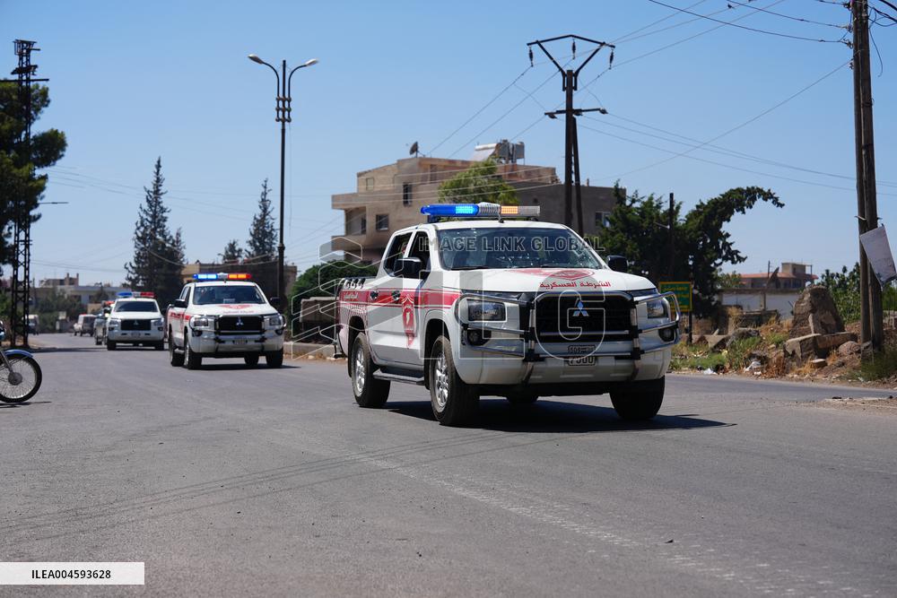 Syrian Government Fighters in the Druze City of Sweida - Syria