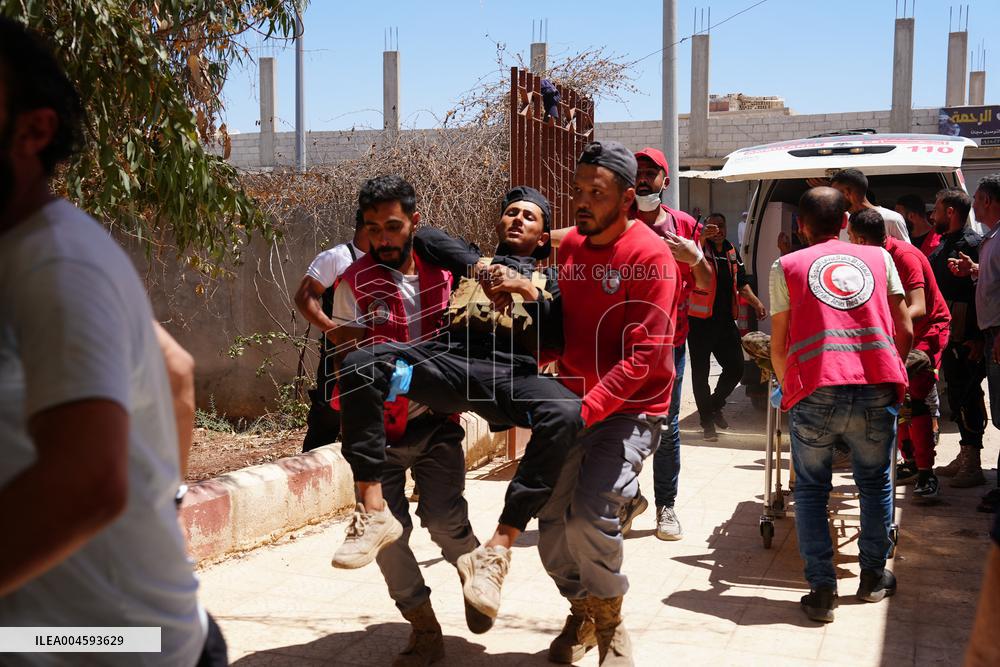Syrian Government Fighters in the Druze City of Sweida - Syria