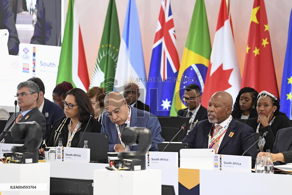 G20 finance meeting in South Africa