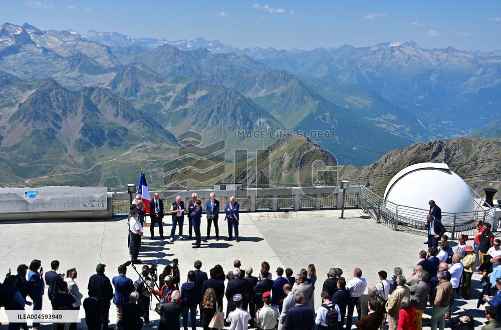 Macron At UNESCO Bid Presentation - Bagneres-de-Bigorre