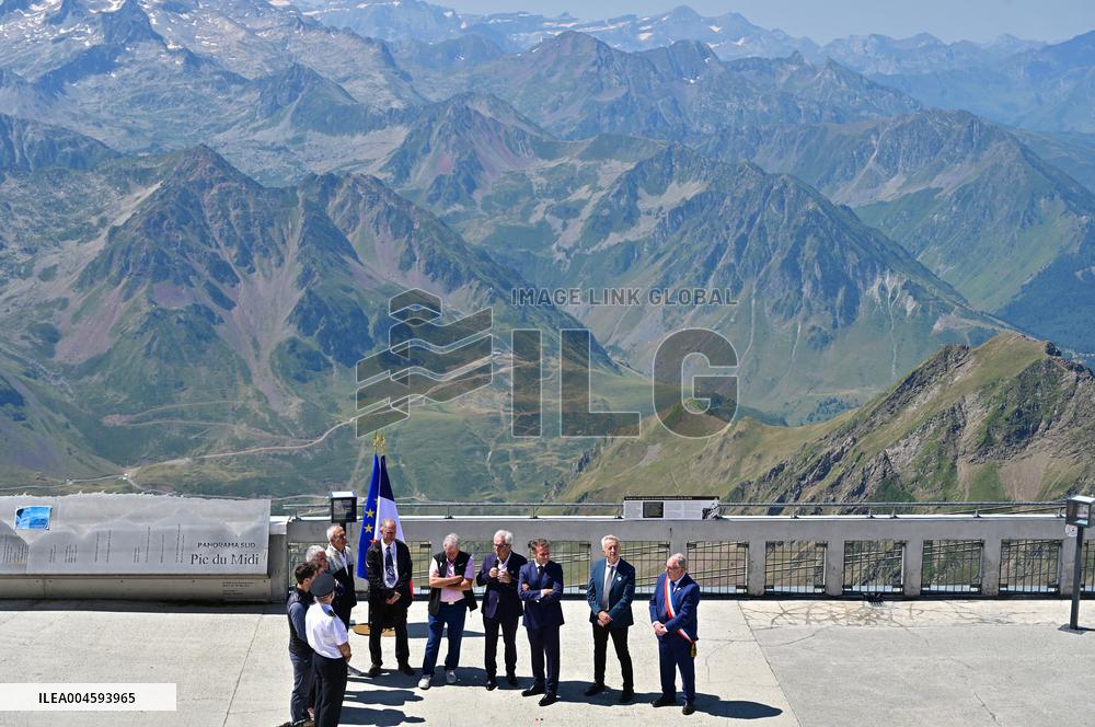 Macron At UNESCO Bid Presentation - Bagneres-de-Bigorre