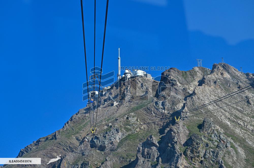 Macron At UNESCO Bid Presentation - Bagneres-de-Bigorre