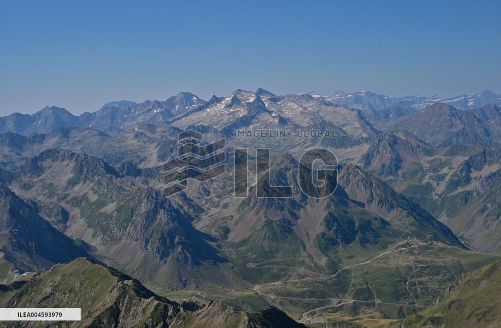 Macron At UNESCO Bid Presentation - Bagneres-de-Bigorre