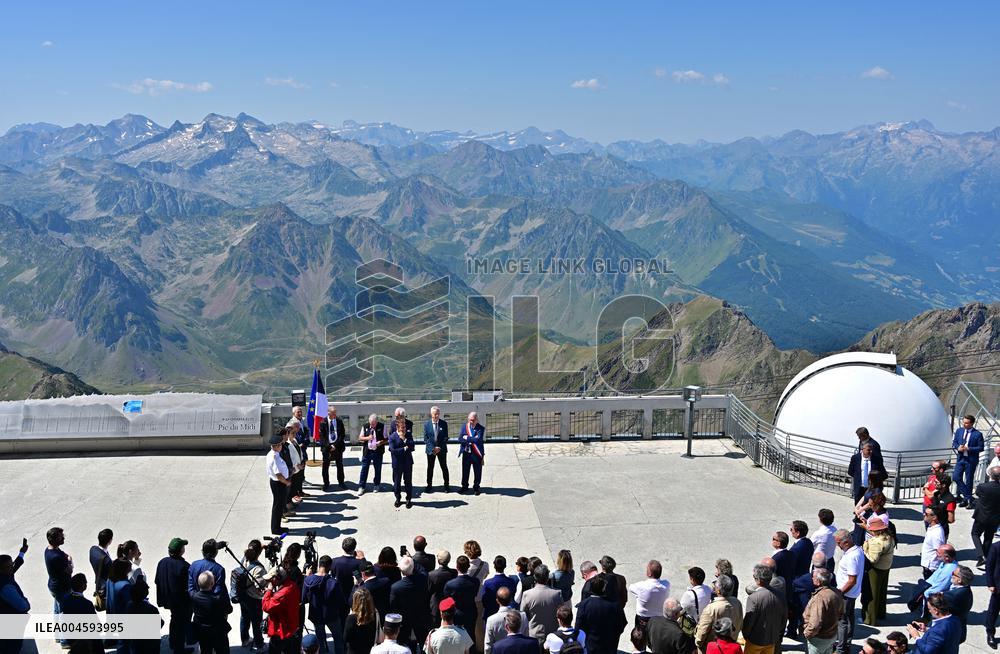 Macron At UNESCO Bid Presentation - Bagneres-de-Bigorre