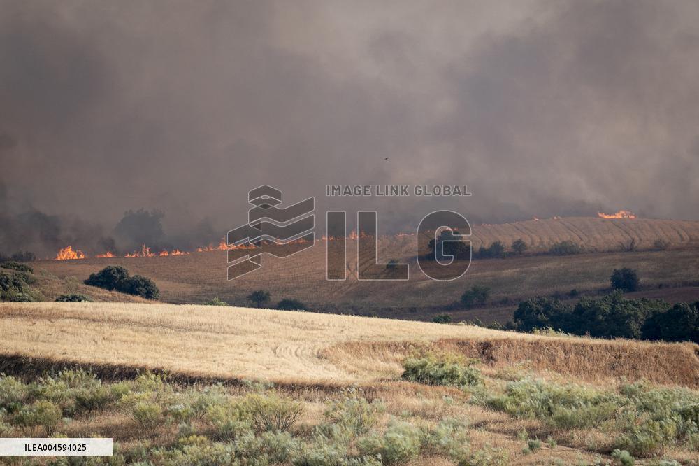 Forest Fire in Méntrida Upgraded to Level 2 - Spain