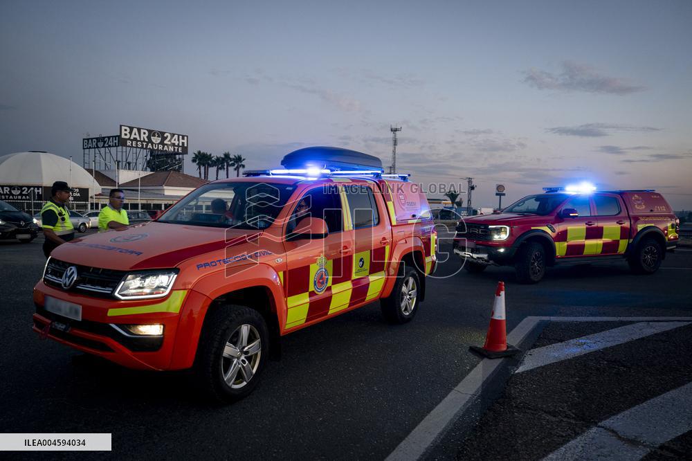 Forest Fire in Méntrida Upgraded to Level 2 - Spain