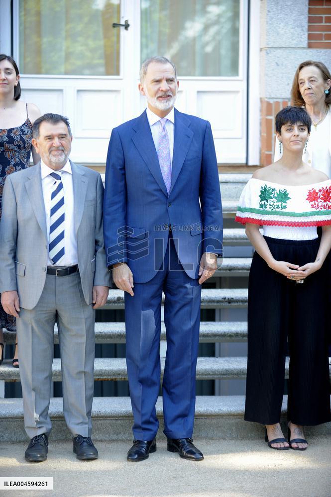 King Felipe Receives In Audience - Madrid