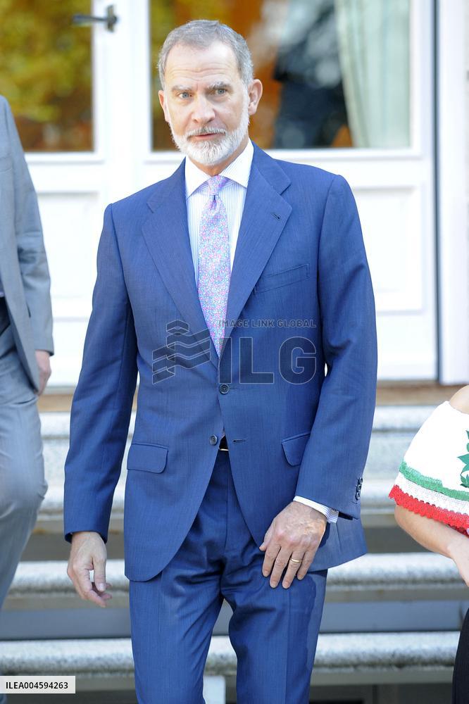 King Felipe Receives In Audience - Madrid