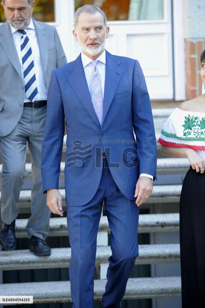 King Felipe Receives In Audience - Madrid