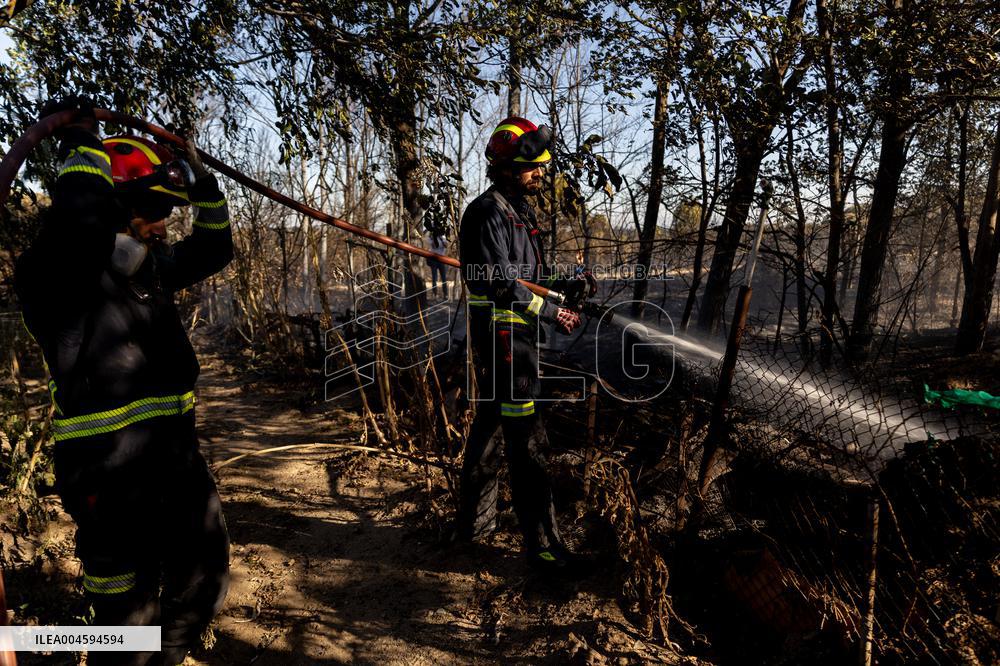 Fire in Mentrida Contained After Burning 3,100 Hectares - Spain