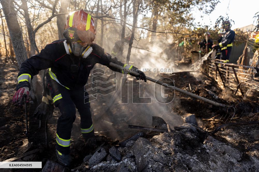 Fire in Mentrida Contained After Burning 3,100 Hectares - Spain