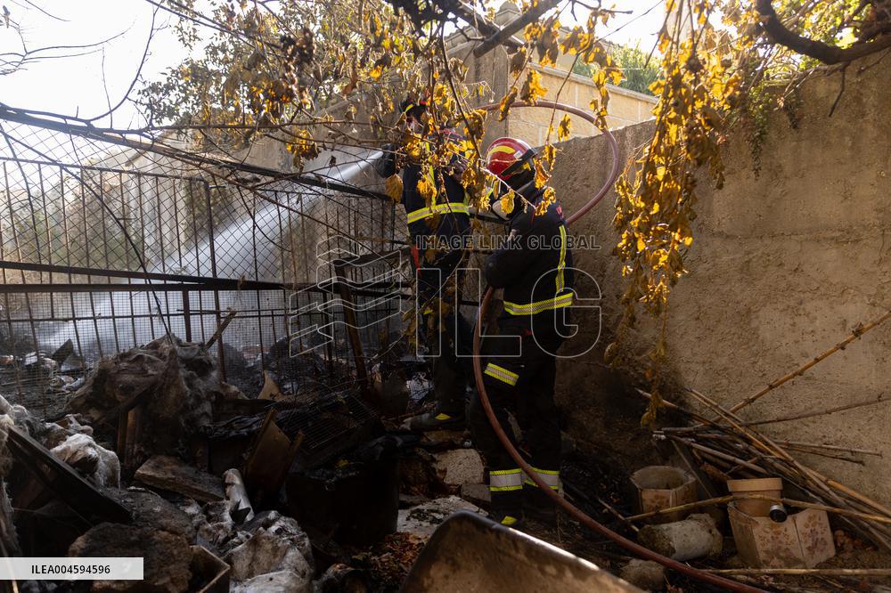 Fire in Mentrida Contained After Burning 3,100 Hectares - Spain