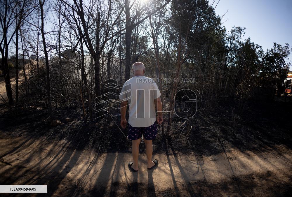 Fire in Mentrida Contained After Burning 3,100 Hectares - Spain