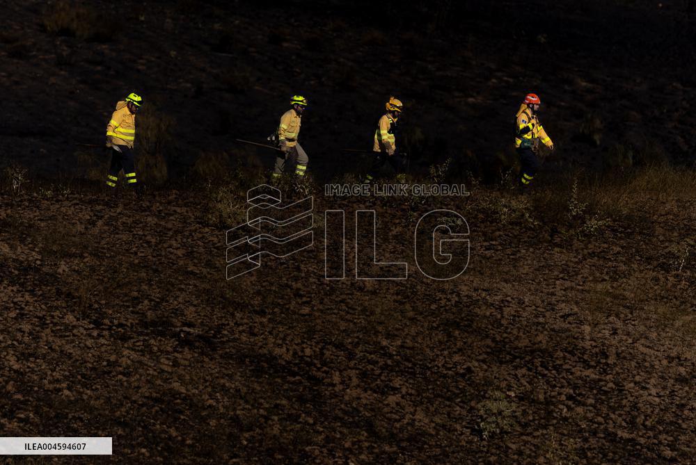 Fire in Mentrida Contained After Burning 3,100 Hectares - Spain