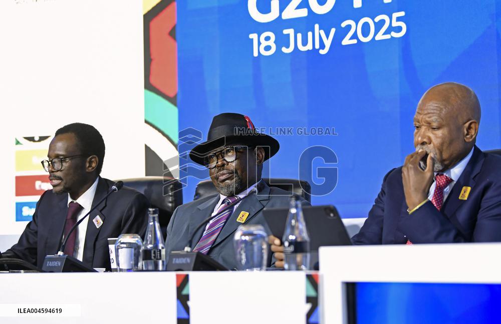 G20 finance meeting in South Africa
