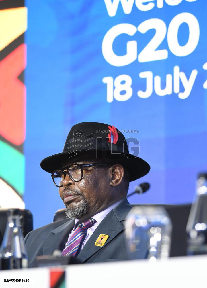 G20 finance meeting in South Africa