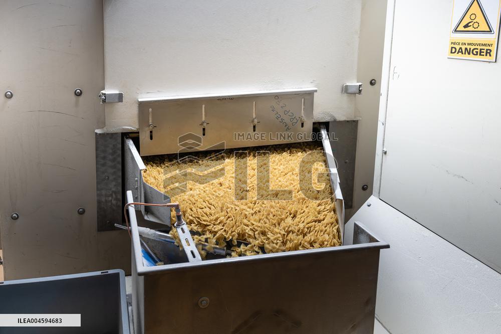 Annie Genevard Visits Panzani Plant - France