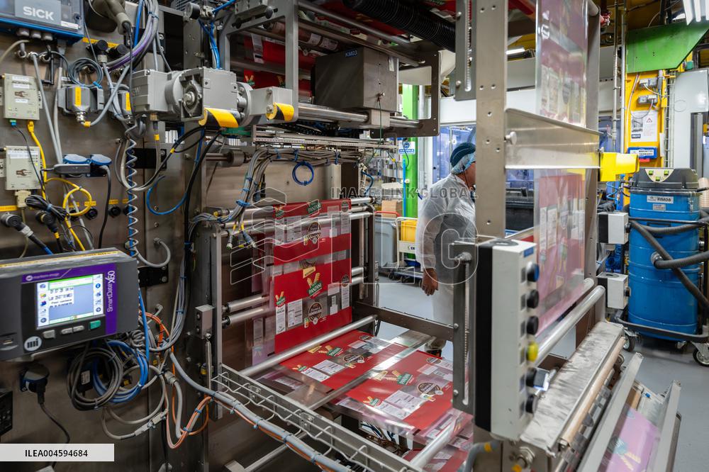 Annie Genevard Visits Panzani Plant - France