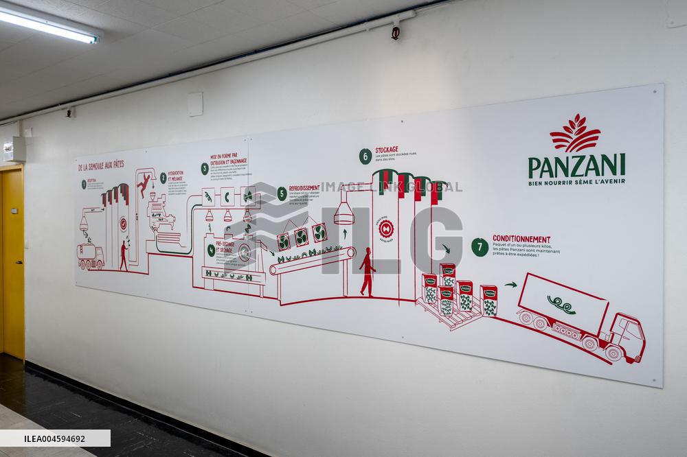 Annie Genevard Visits Panzani Plant - France