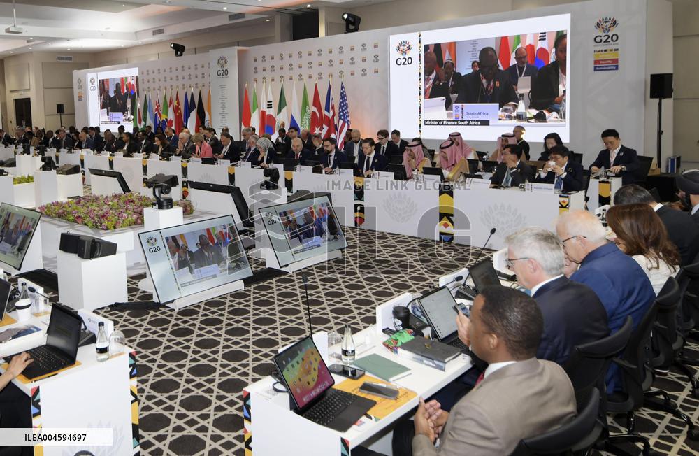 G20 finance meeting in South Africa