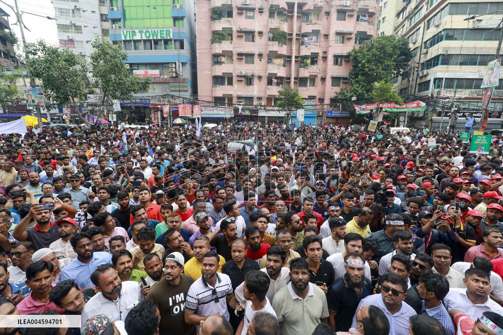 Jubo Dal Protests Law and Order Issues in Dhaka - Bangladesh