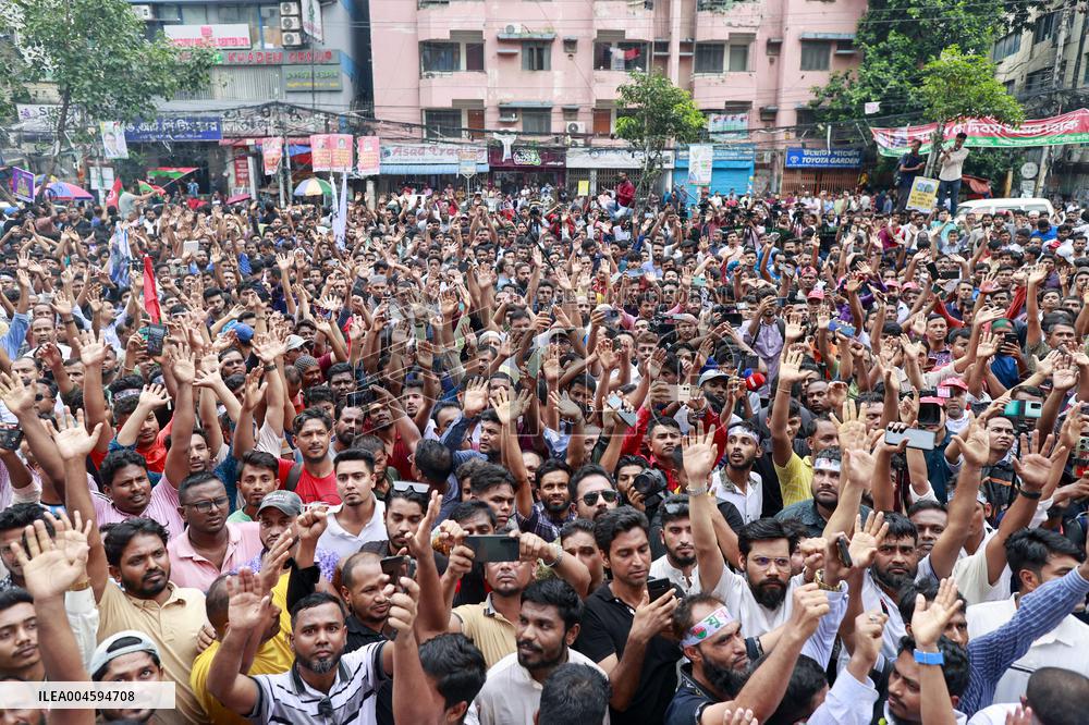 Jubo Dal Protests Law and Order Issues in Dhaka - Bangladesh