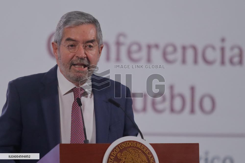 President Claudia Sheinbaum Holds Briefing - Mexico