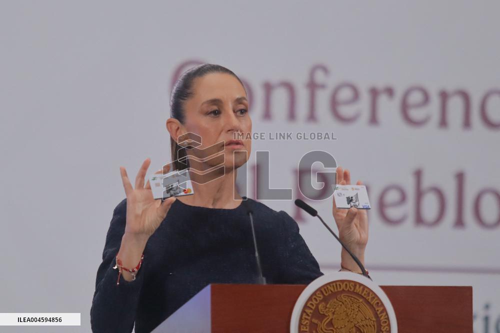 President Claudia Sheinbaum Holds Briefing - Mexico