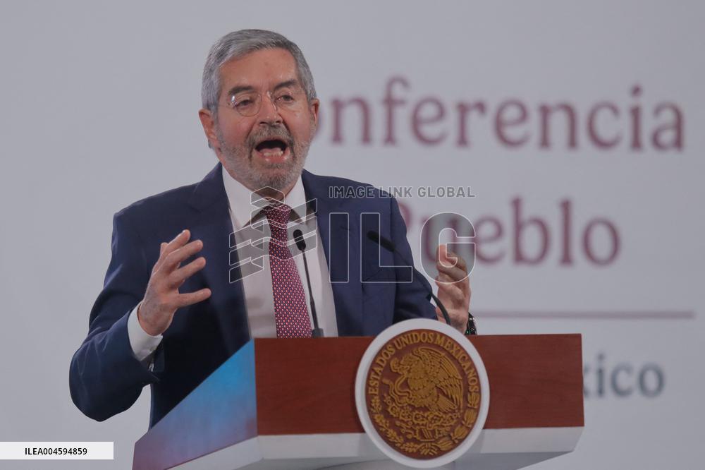 President Claudia Sheinbaum Holds Briefing - Mexico