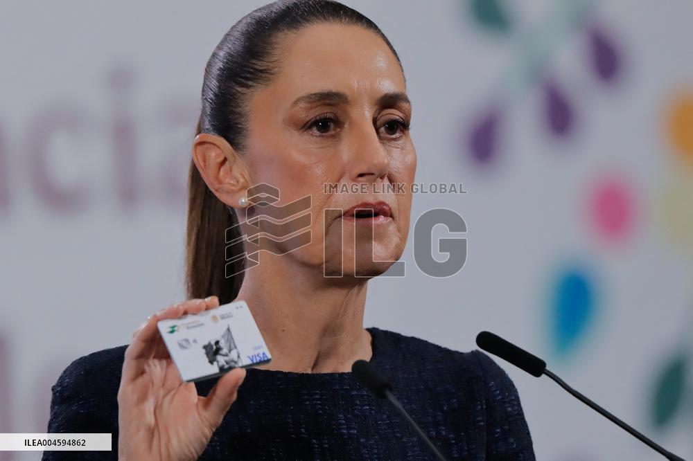 President Claudia Sheinbaum Holds Briefing - Mexico