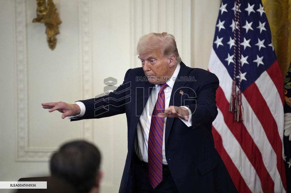 Donald Trump signs S.1582 GENIUS Act - Washington