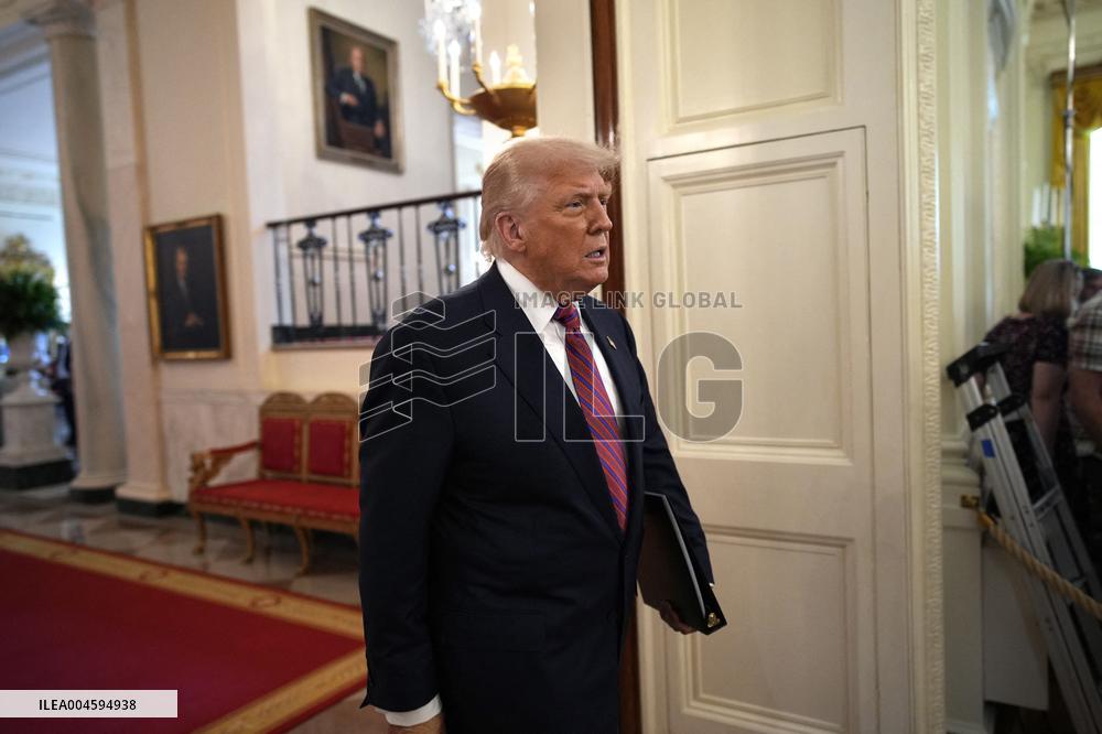 Donald Trump signs S.1582 GENIUS Act - Washington