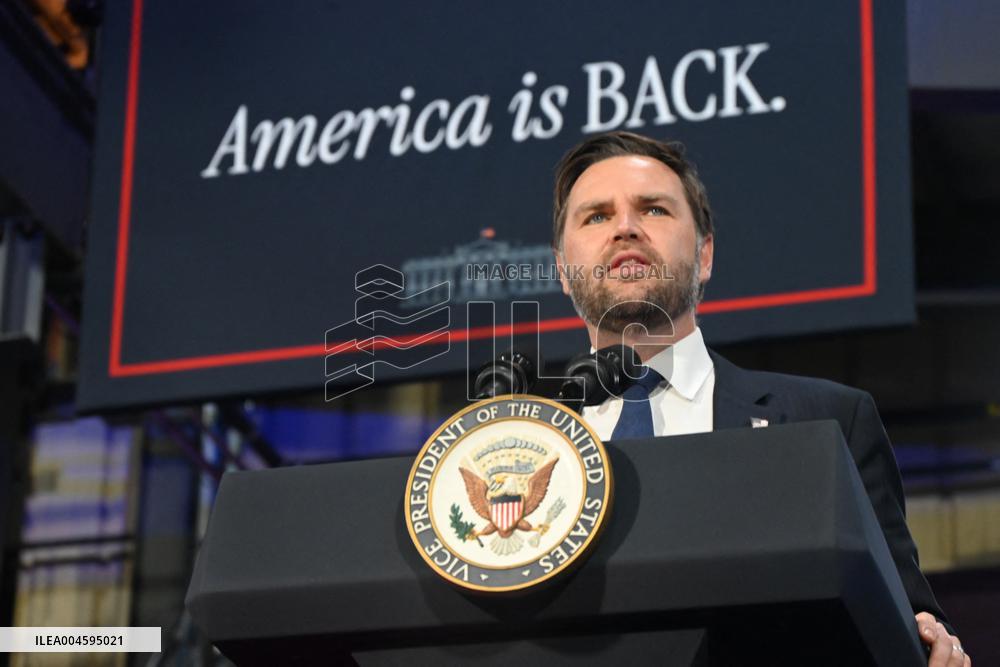 VP Vance speaks on the “One Big Beautiful Bill” in West Pittston, PA