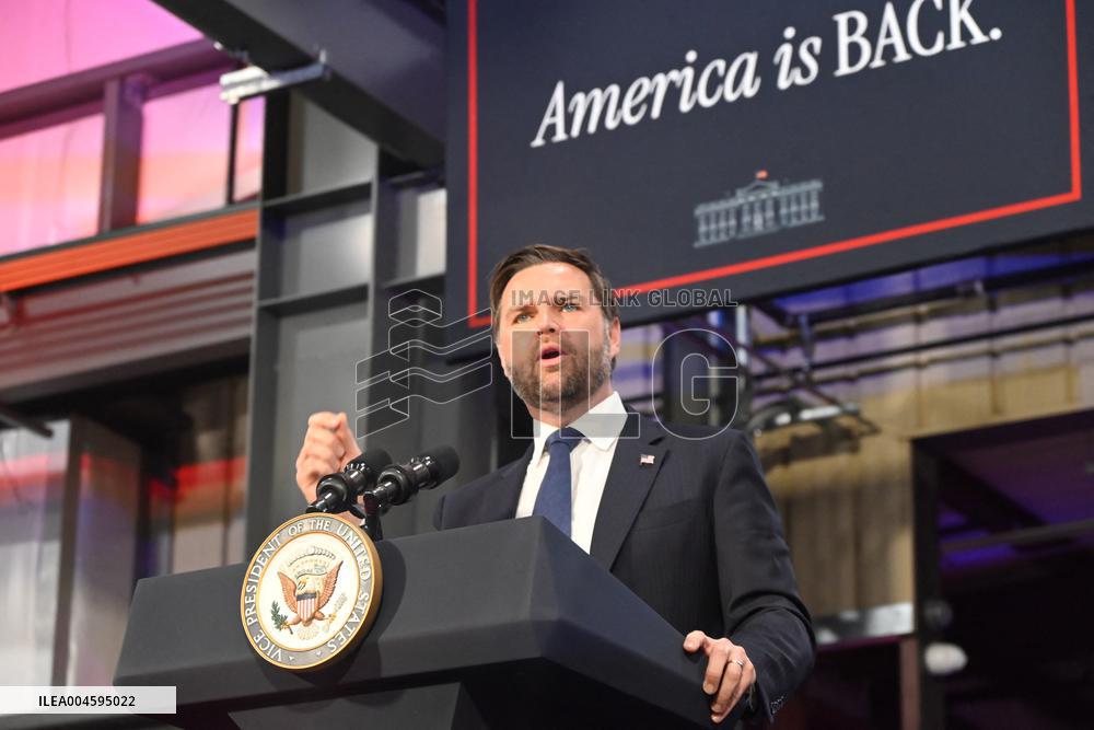 VP Vance speaks on the “One Big Beautiful Bill” in West Pittston, PA