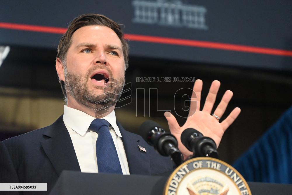 VP Vance speaks on the “One Big Beautiful Bill” in West Pittston, PA