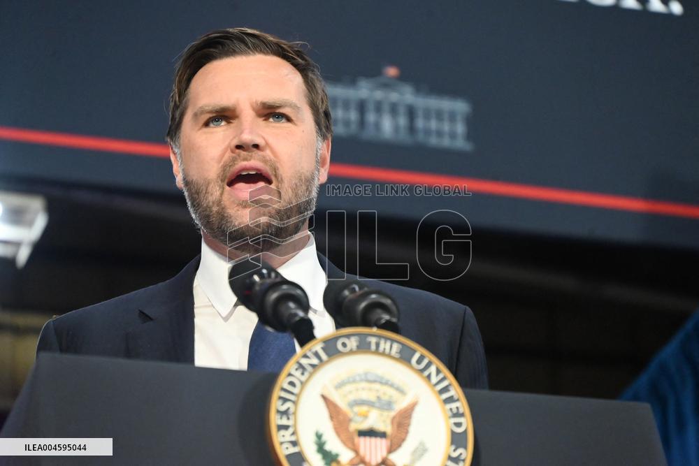 VP Vance speaks on the “One Big Beautiful Bill” in West Pittston, PA