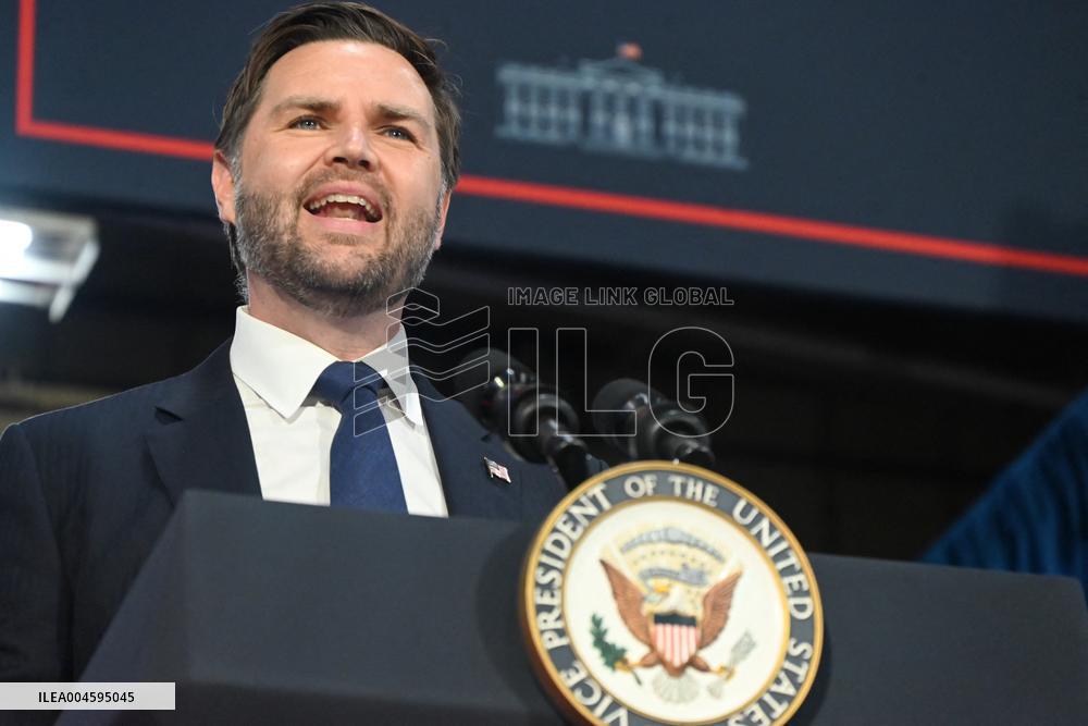 VP Vance speaks on the “One Big Beautiful Bill” in West Pittston, PA