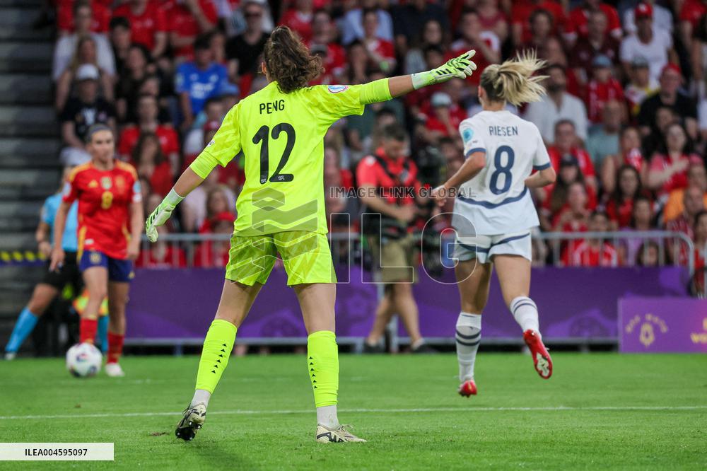 CALCIO - UEFA Campionato Europeo - UEFA Women's EURO 2025 - Spain vs Switzerland