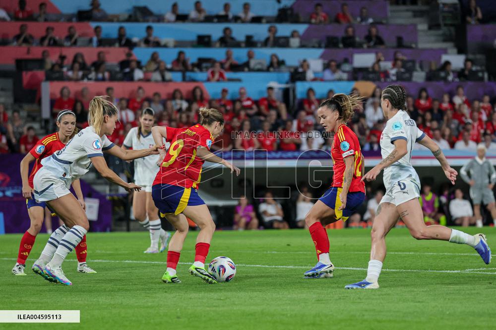 CALCIO - UEFA Campionato Europeo - UEFA Women's EURO 2025 - Spain vs Switzerland