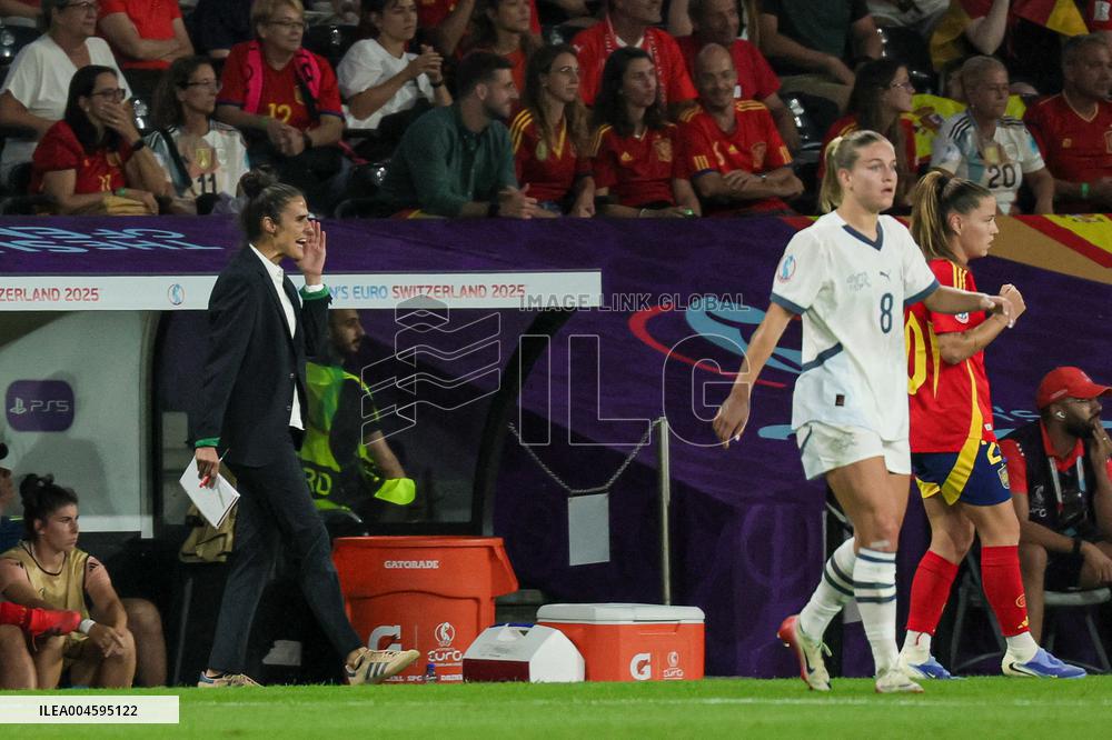 CALCIO - UEFA Campionato Europeo - UEFA Women's EURO 2025 - Spain vs Switzerland