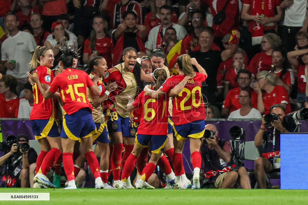 CALCIO - UEFA Campionato Europeo - UEFA Women's EURO 2025 - Spain vs Switzerland