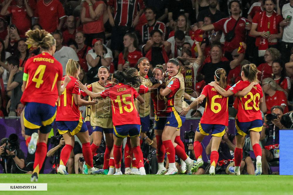 CALCIO - UEFA Campionato Europeo - UEFA Women's EURO 2025 - Spain vs Switzerland