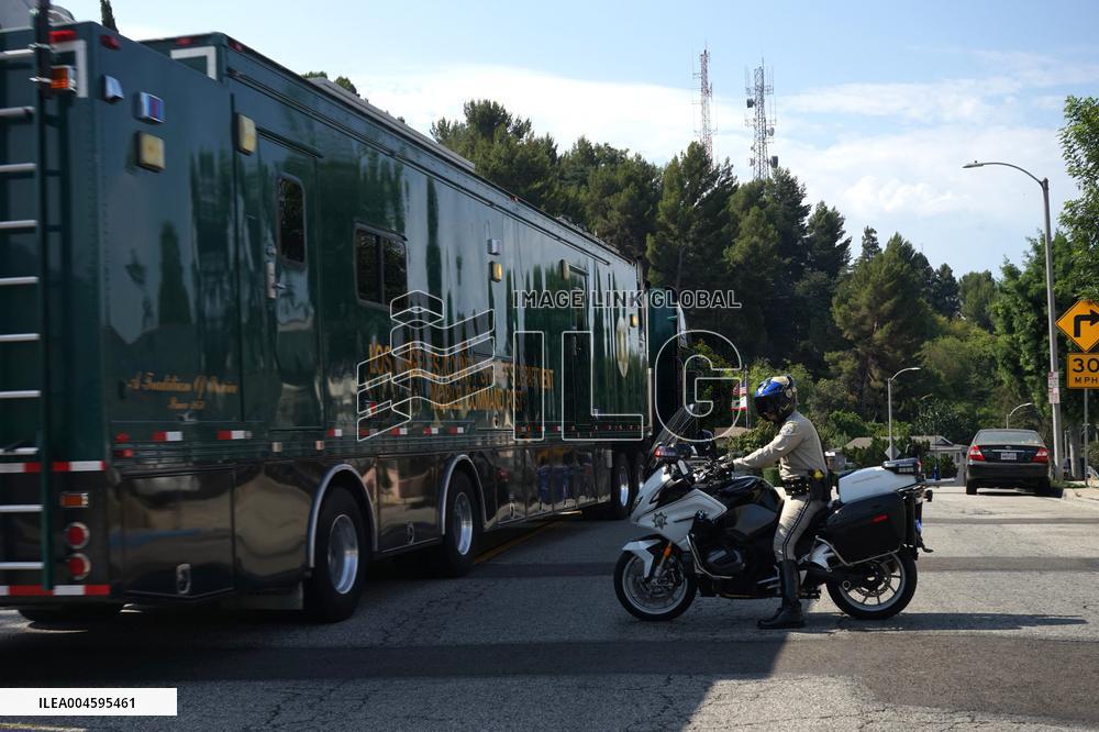 Explosion at Los Angeles Police Training Facility - LA