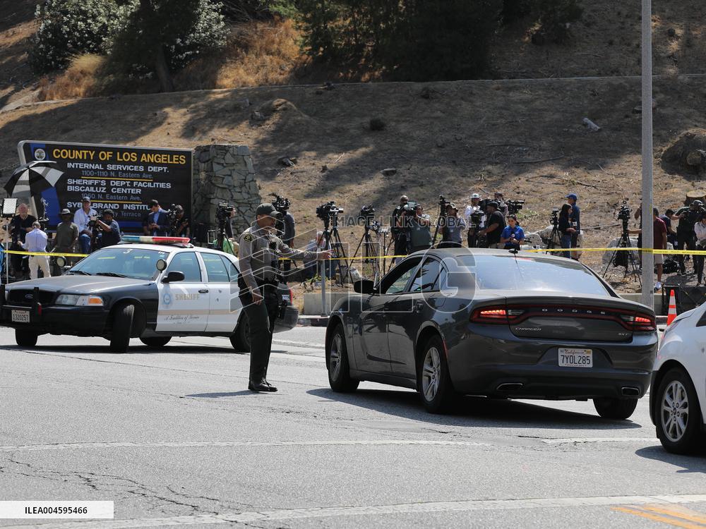 Explosion at Los Angeles Police Training Facility - LA