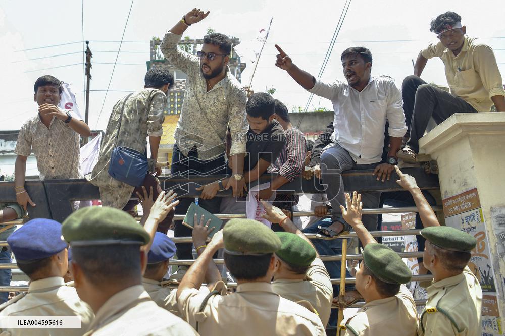 Protest of SFI in India - India