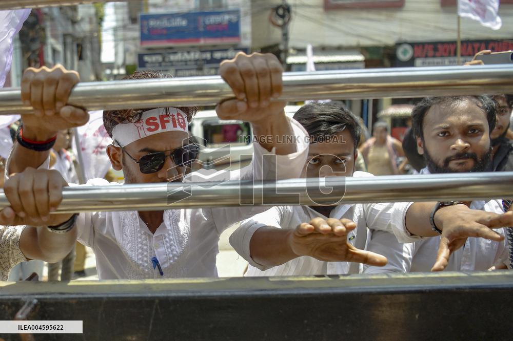 Protest of SFI in India - India