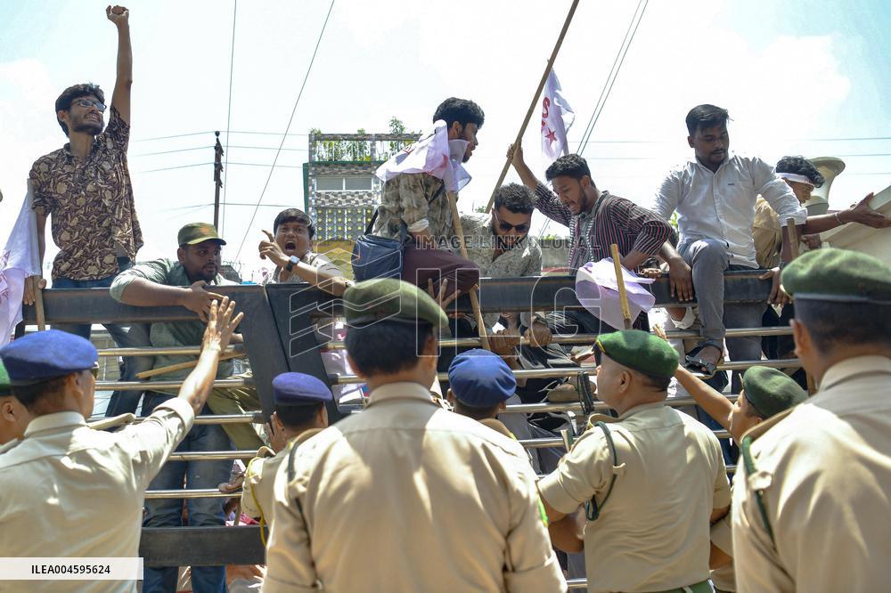 Protest of SFI in India - India