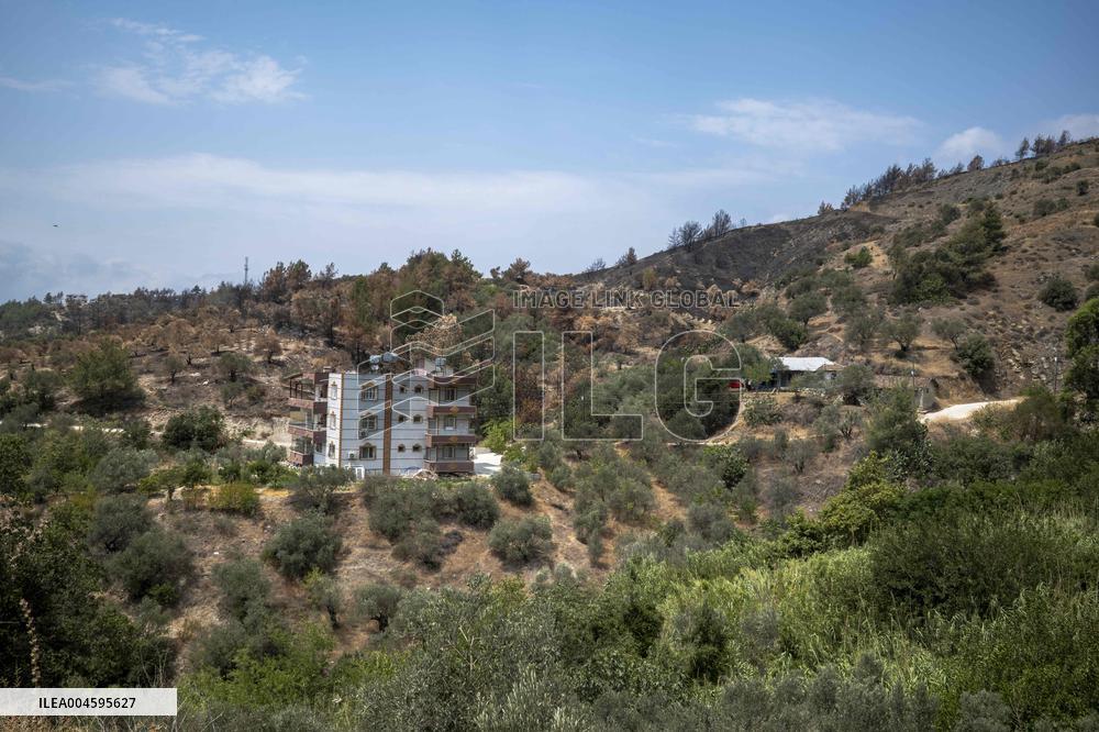Fires and Land Disputes in Dikmece - Turkey